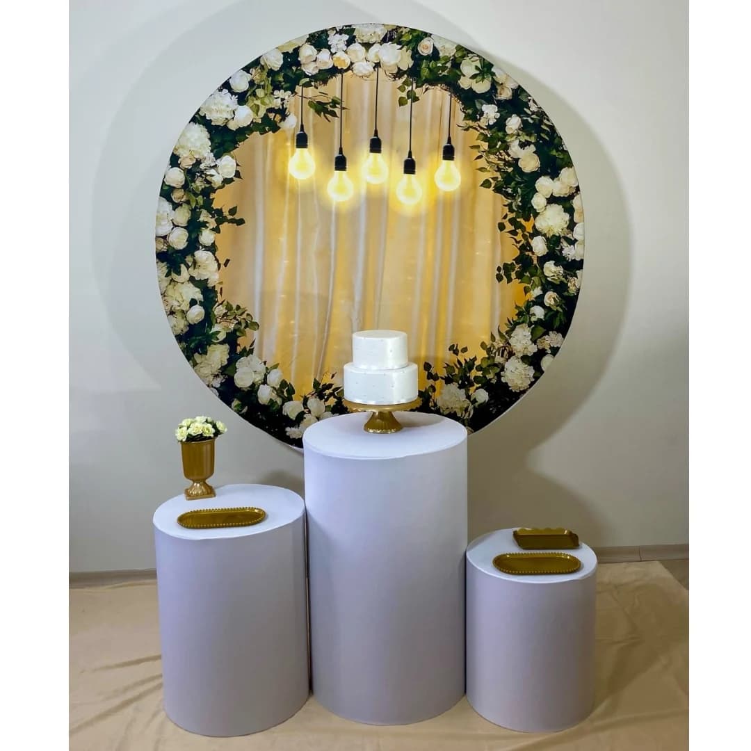 Kit Floral com Lâmpadas 