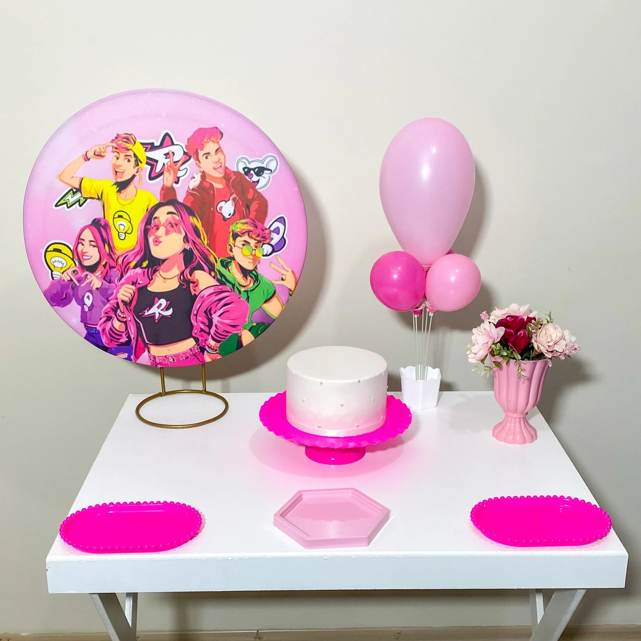 Kit Mesa - Dos Rosas