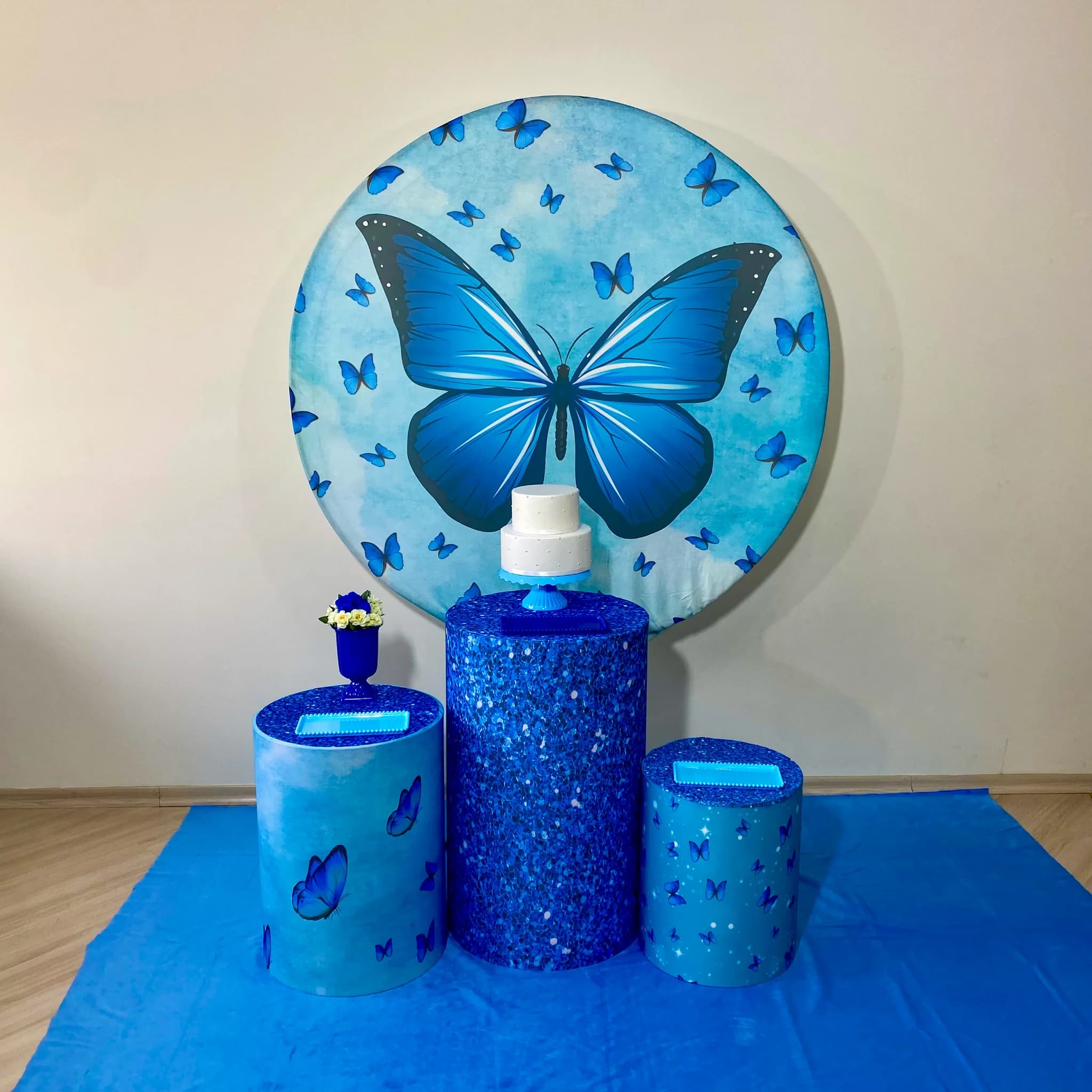 Kit Borboleta Azul